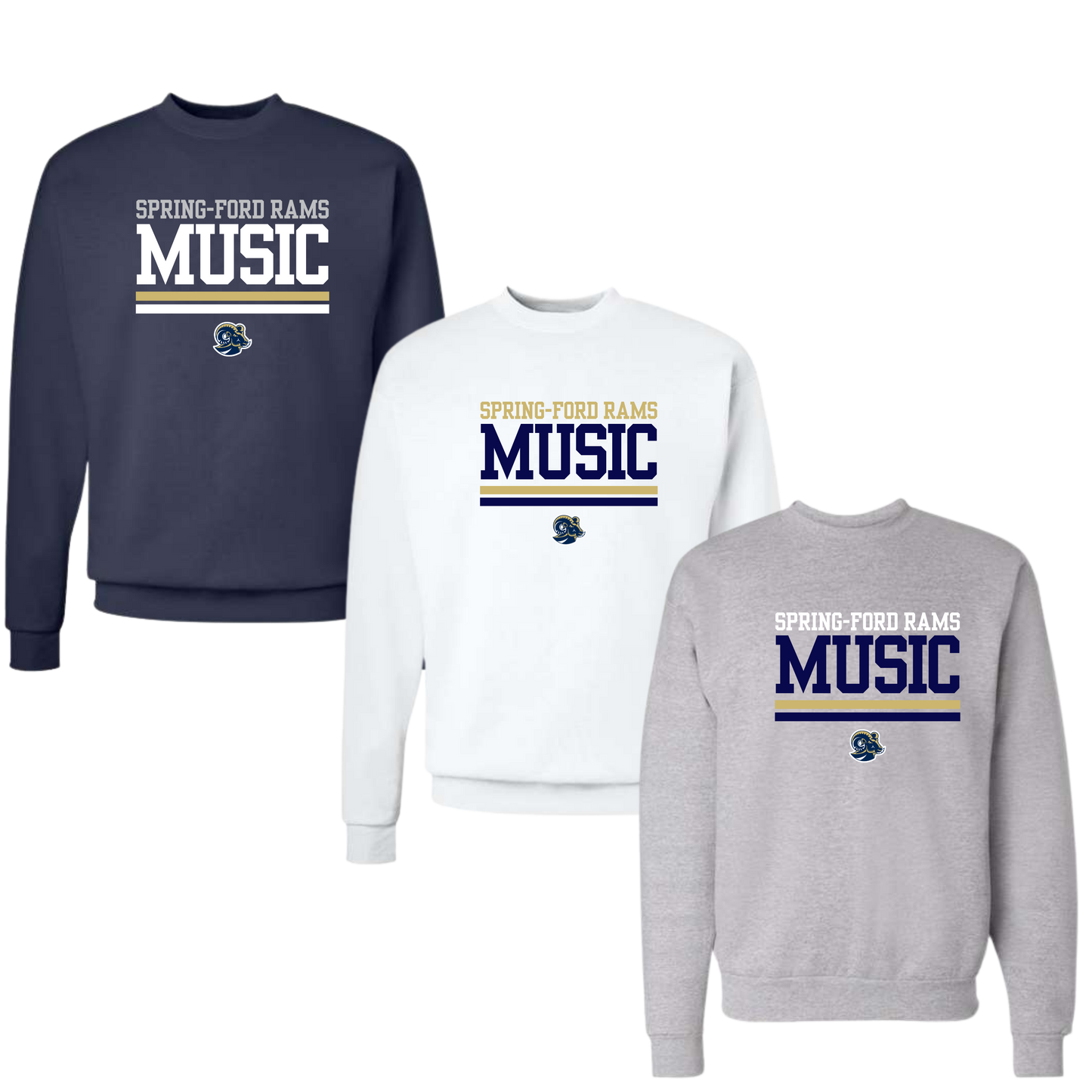 SF Music Unisex Crewneck - Campus