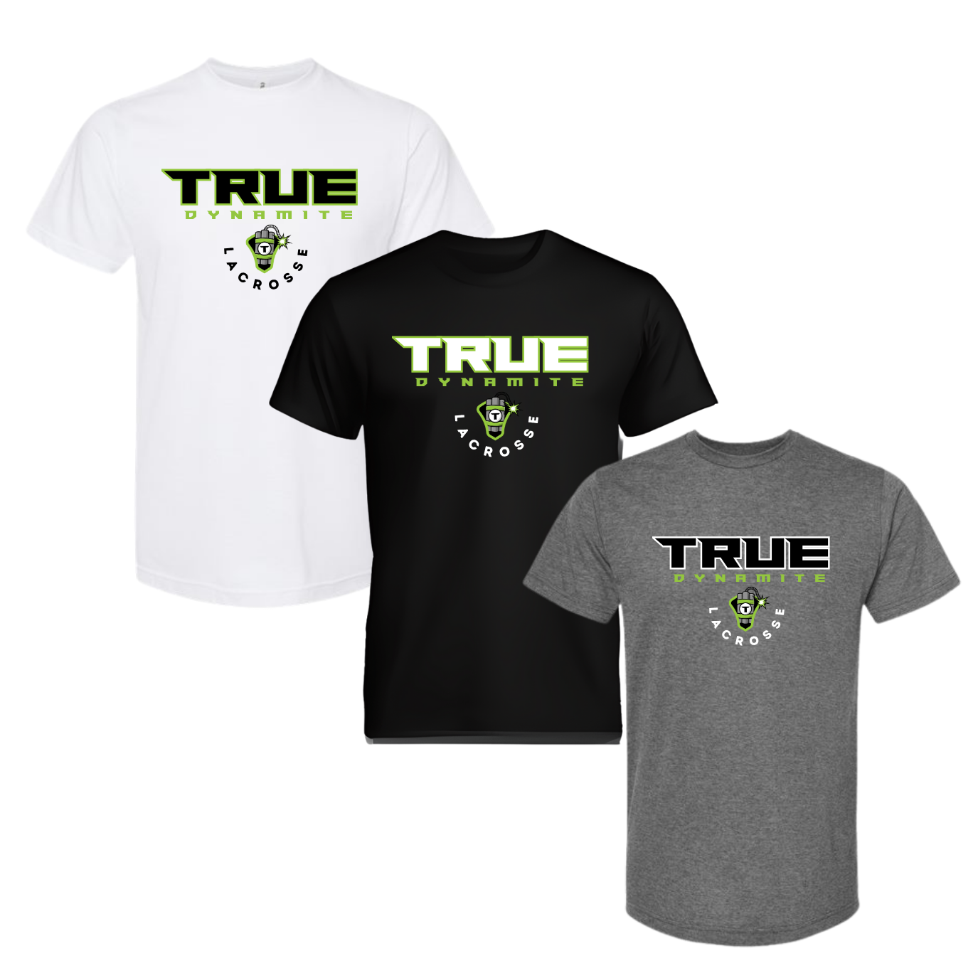 TRUE Dynamite Unisex Blended Tee Crease