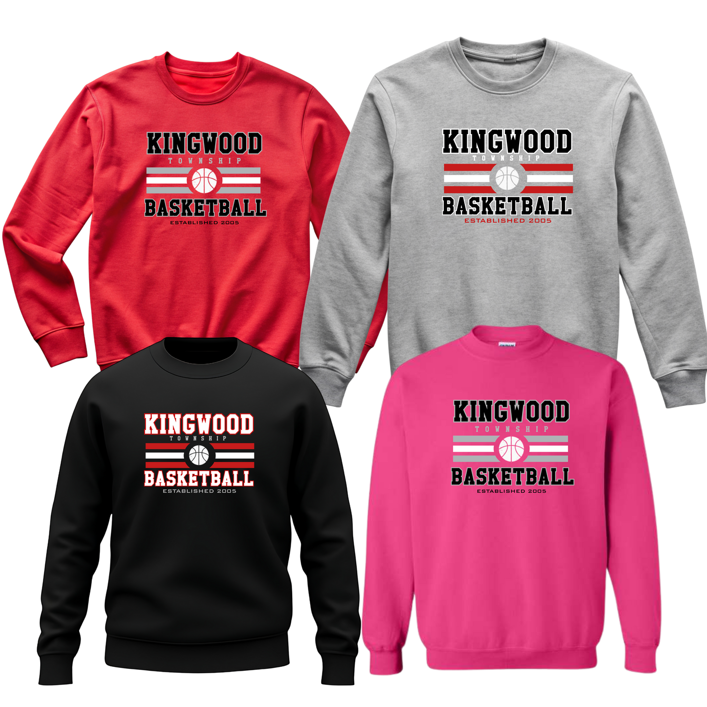 KW Township Basketball Unisex Crewneck - Varsity