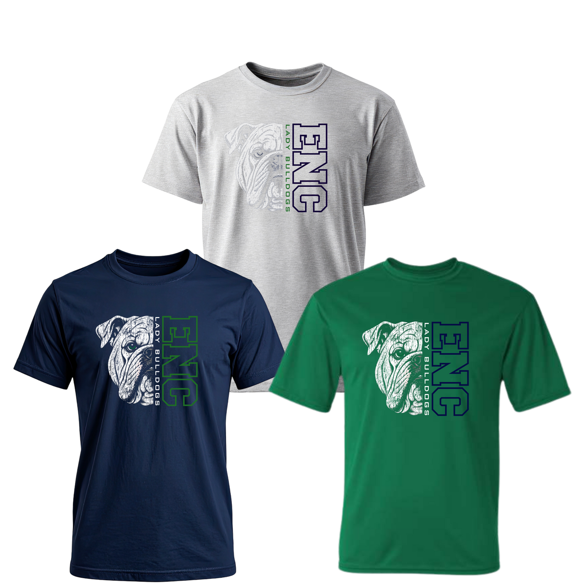 Lady Bulldogs Unisex Tee - Half