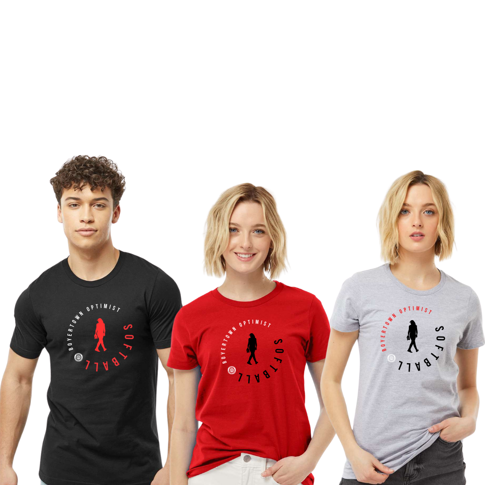 Boyertown Optimist Softball Rival Cotton Tee Adult & Youth
