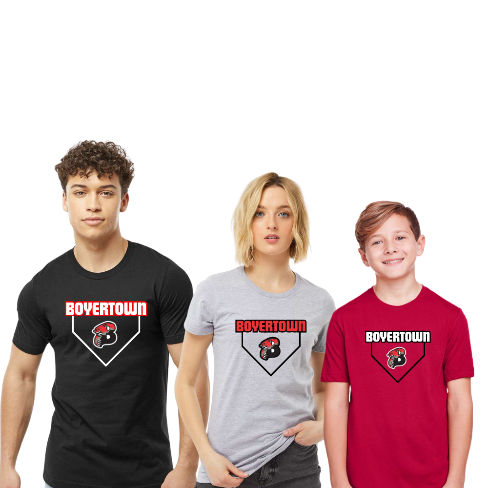 Boyertown Travel Baseball Cotton Tee Stretch