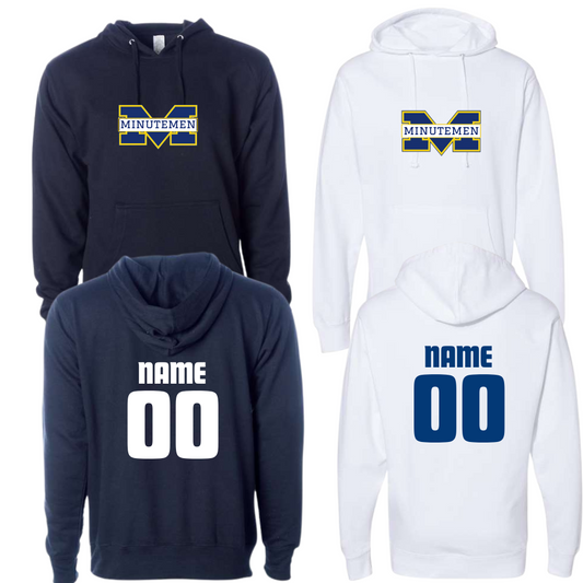 Minutemen Unisex Hoodie Official Custom Name & Number