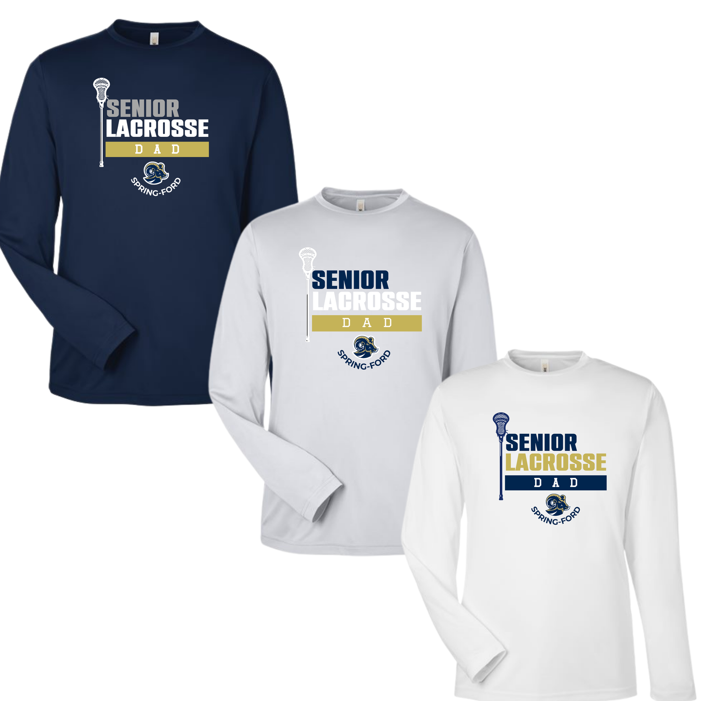 SF-LAX SENIOR UNISEX DRI FIT PERFORMANCE LONG SLEEVE