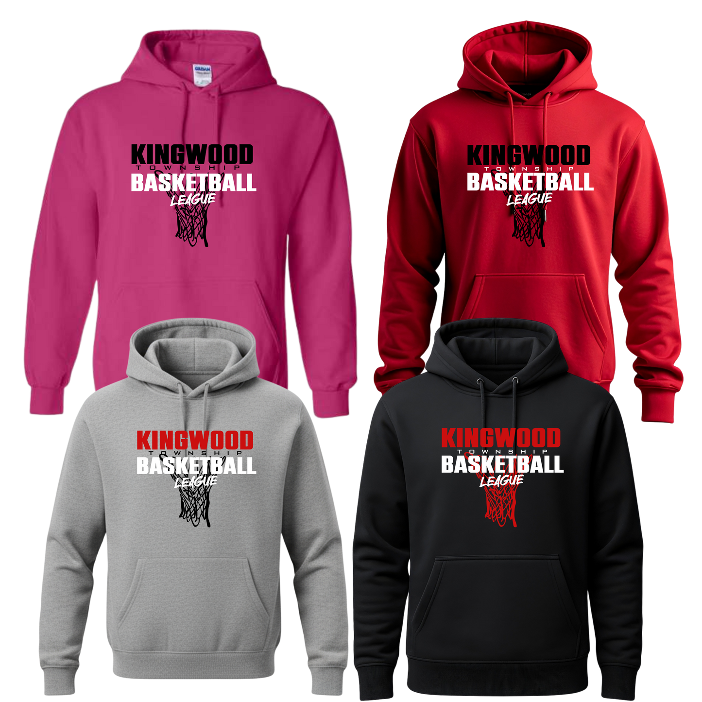 KW Township Basketball Unisex Hoodie - Technical