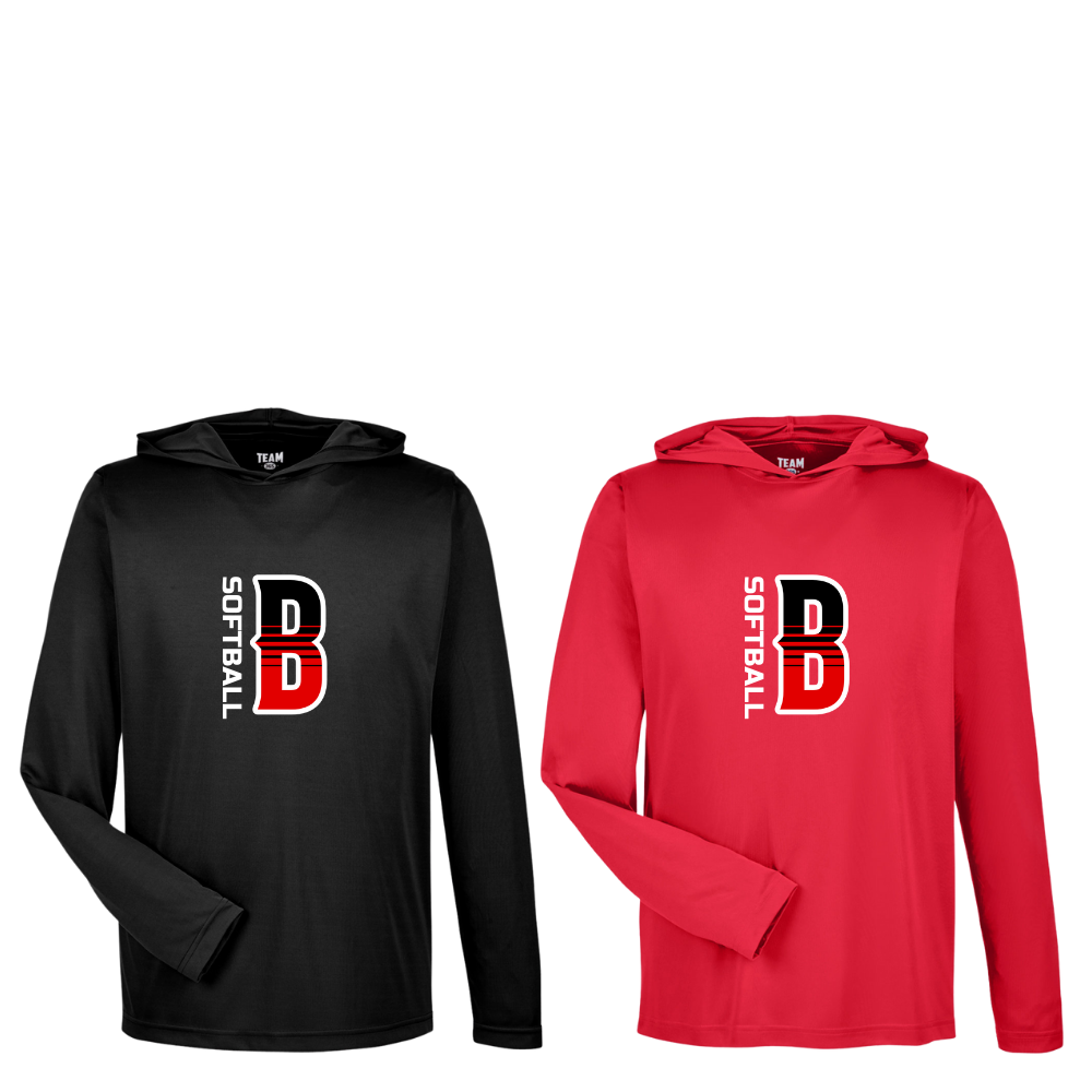 Boyertown Optimist LS Performance Tee With Hood Bravo