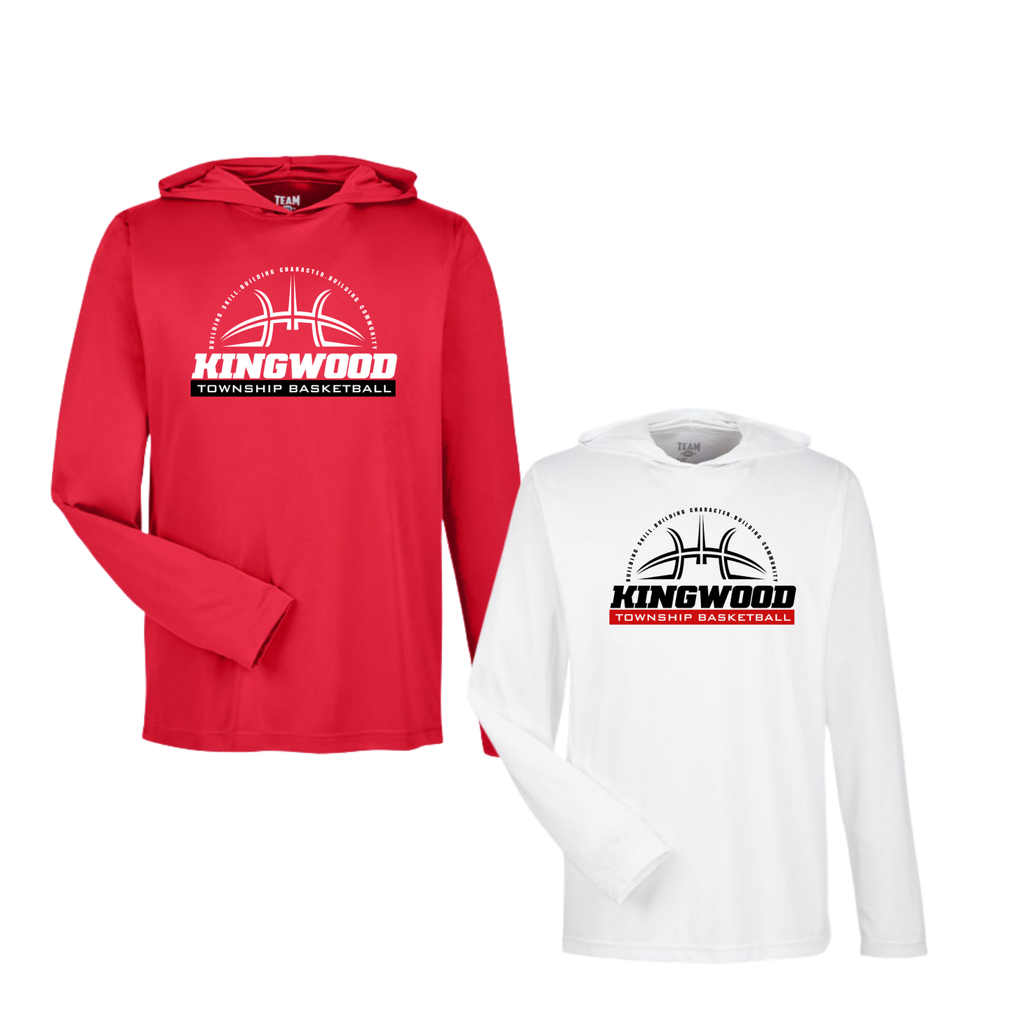 KW Township Basketball Long Sleeve Performance W/Hood - Classic
