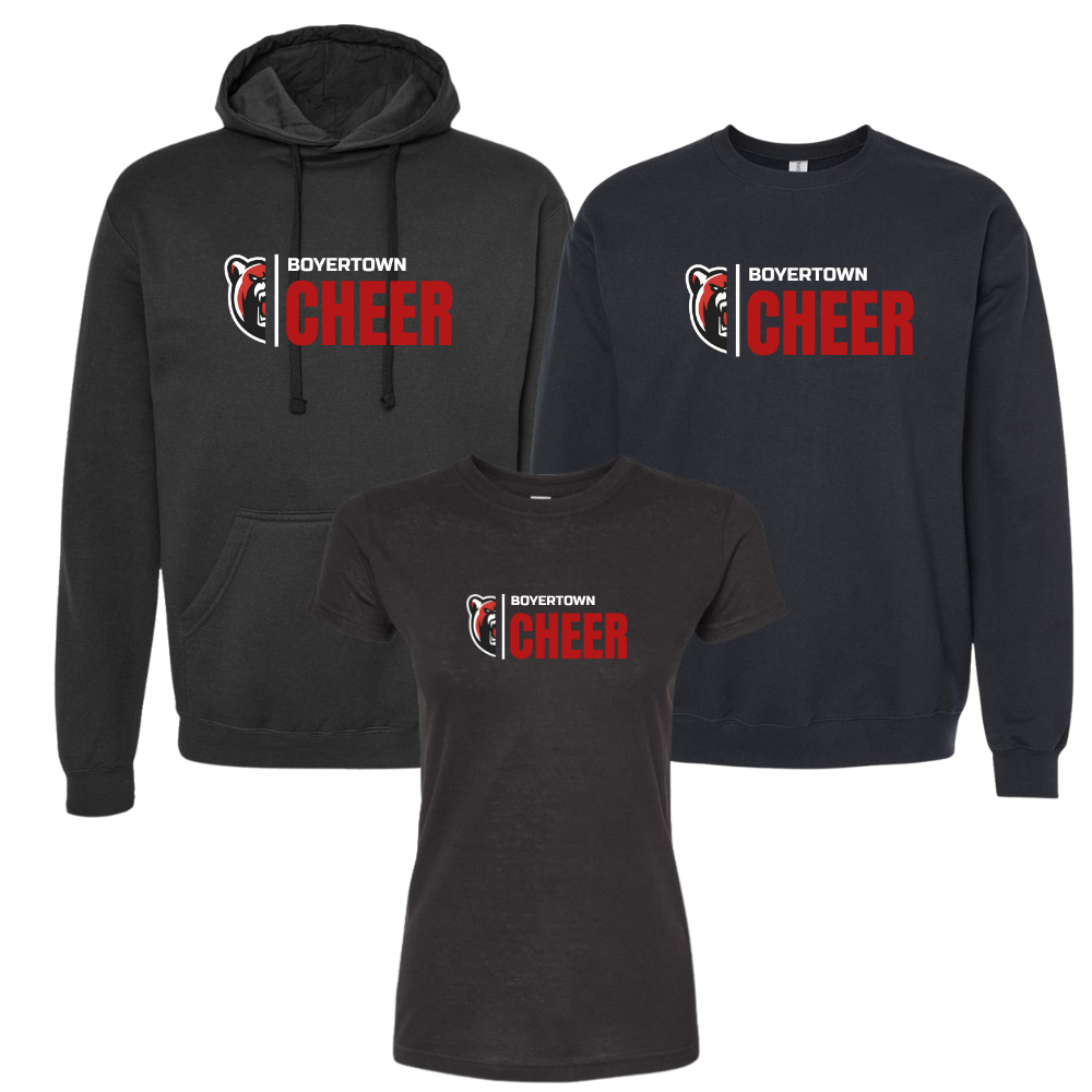 Bears Cheer Zone Design Multiple Colors