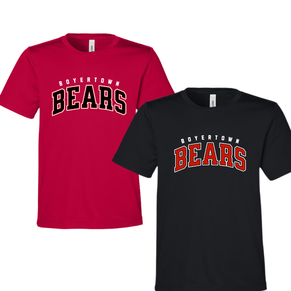 Boyertown Bears Campus Dri Fit Tee