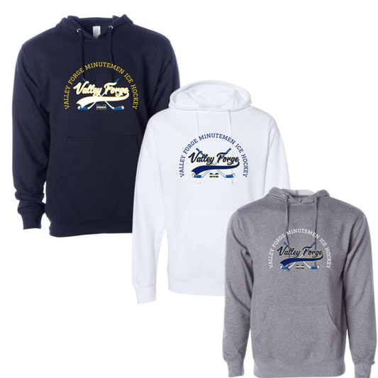 Minutemen Ice Hockey Hoodie Unisex Retro