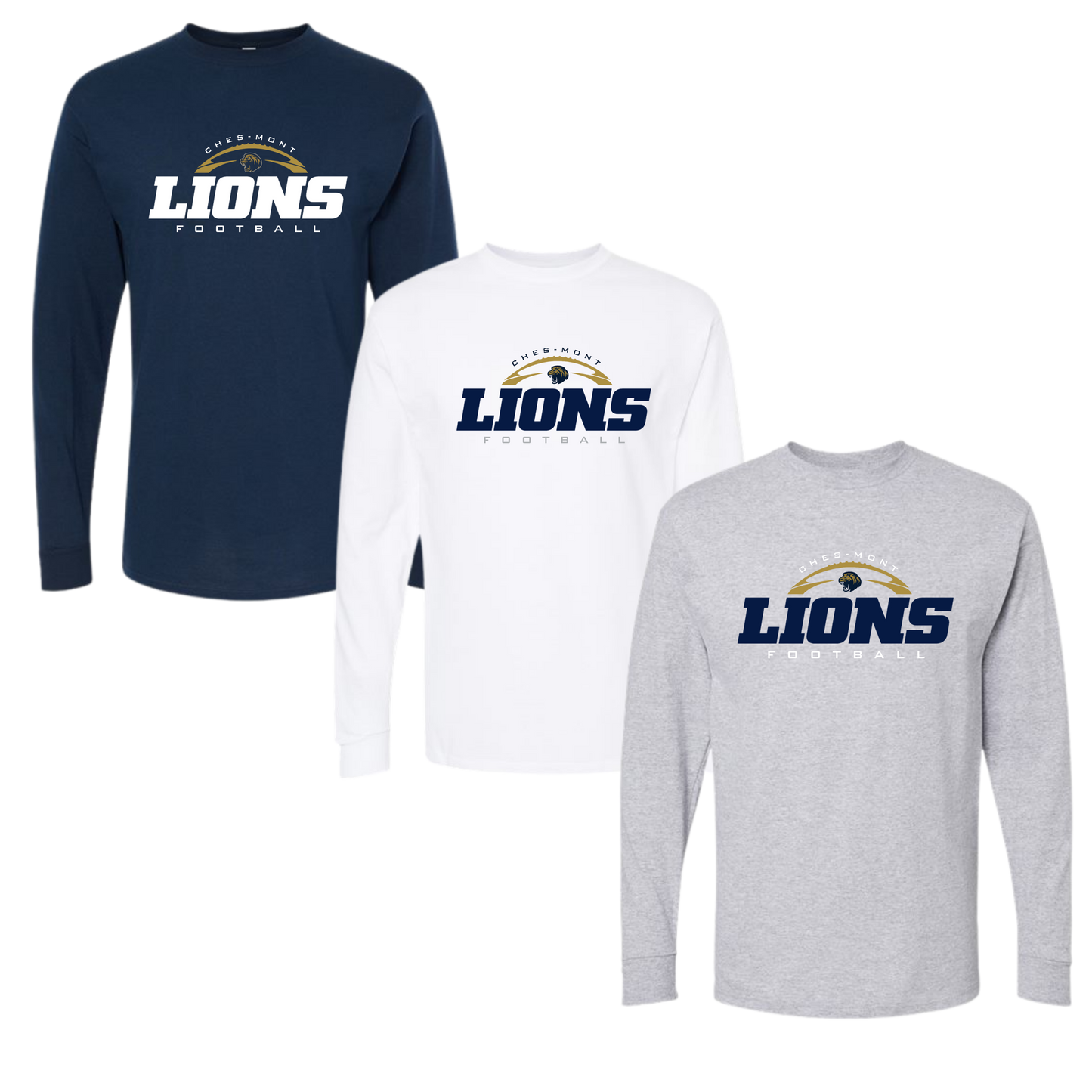CMC Lions Unisex LS Tee Read