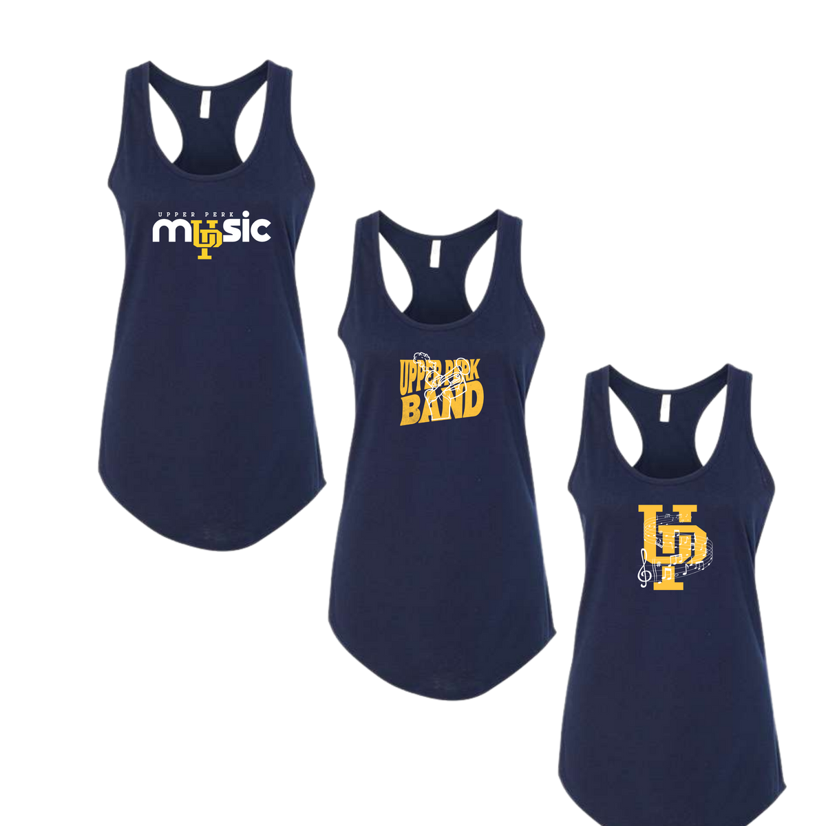 UP Music Ladies Racerback Tank