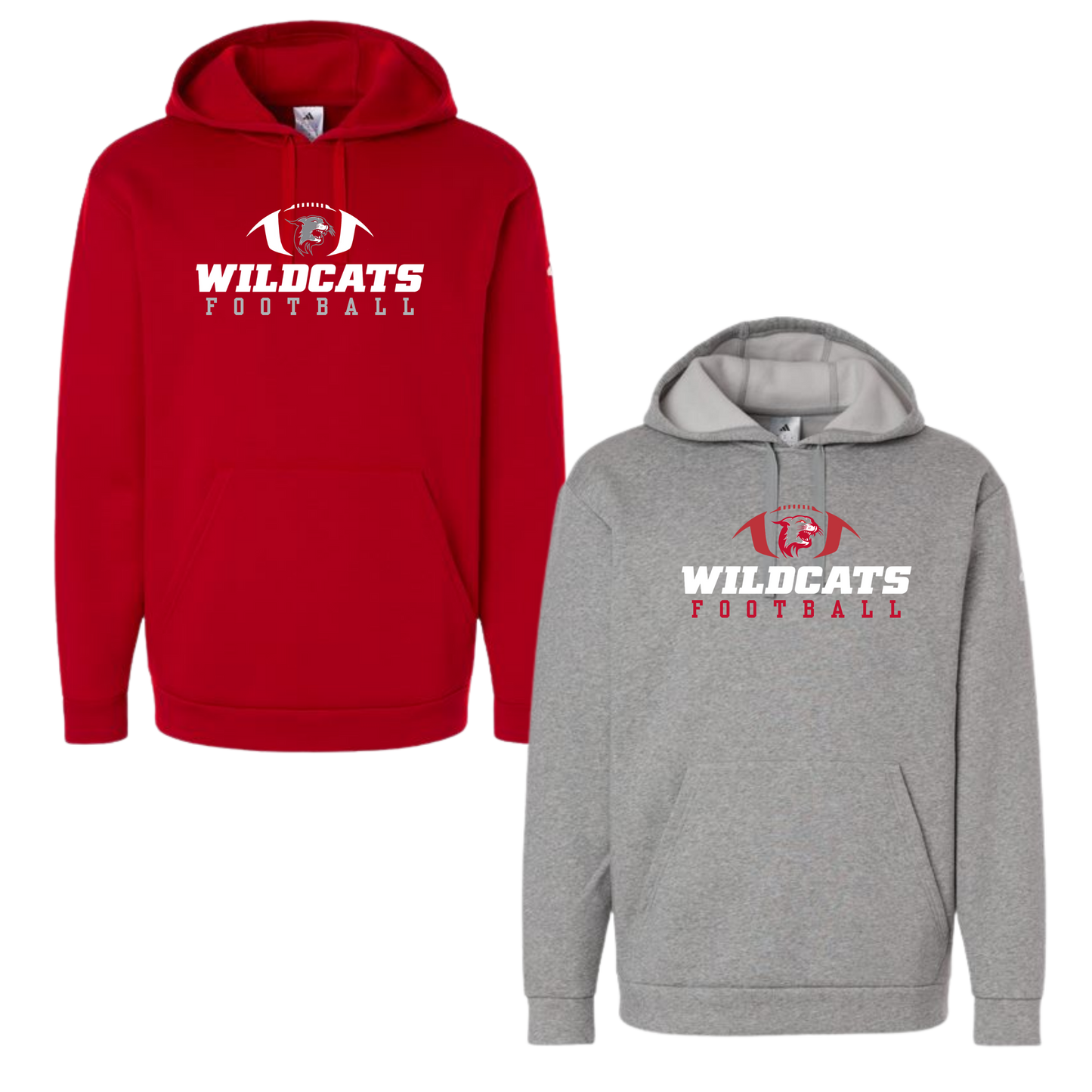 OJR Wildcats Football Adidas Brand Hoodie Mens & Womens - Safety