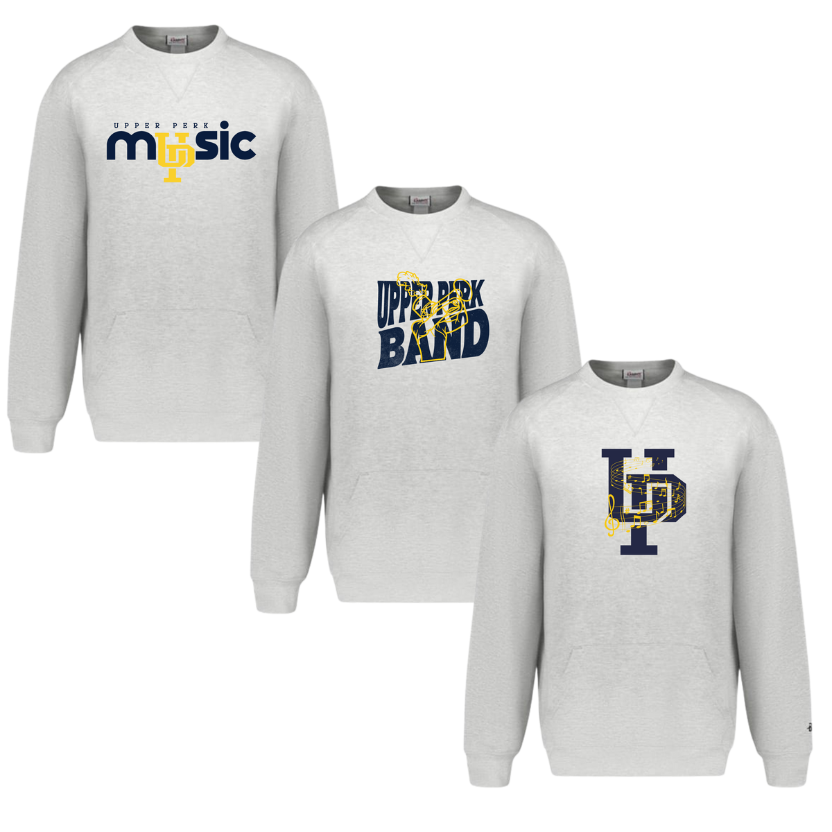 UP Music Unisex Crewneck With Front Pockets