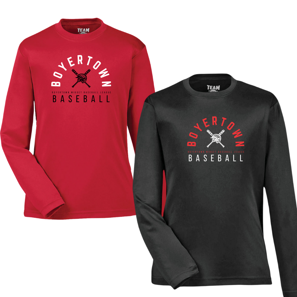 BMBL Classic Youth LS Performance Tee