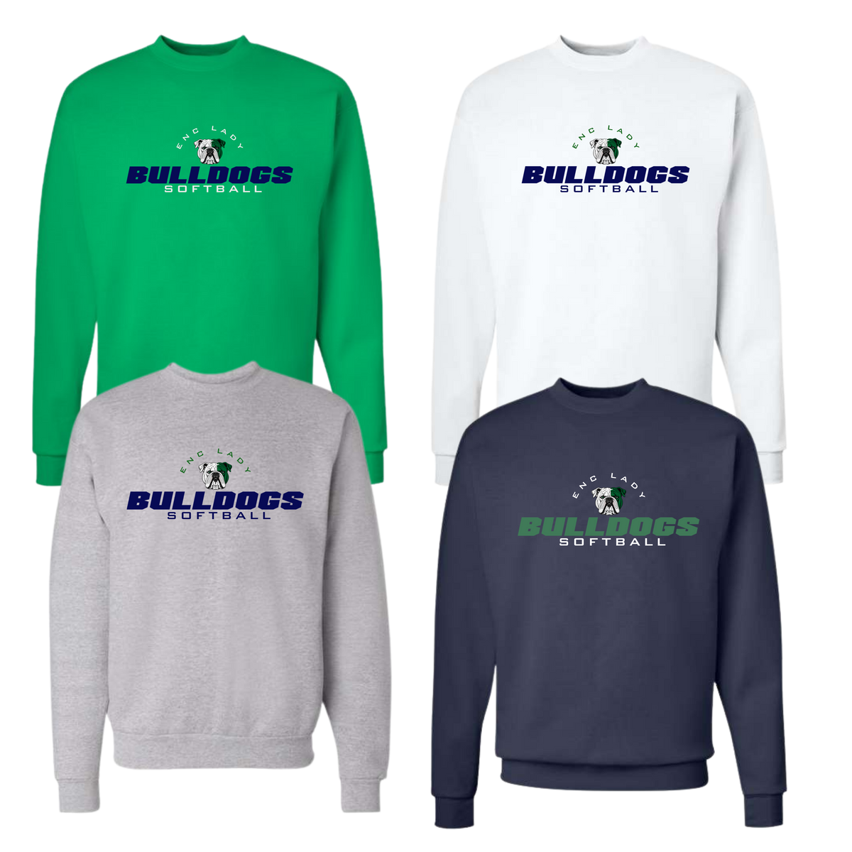 Lady Bulldogs Unisex Crewneck - Showdown