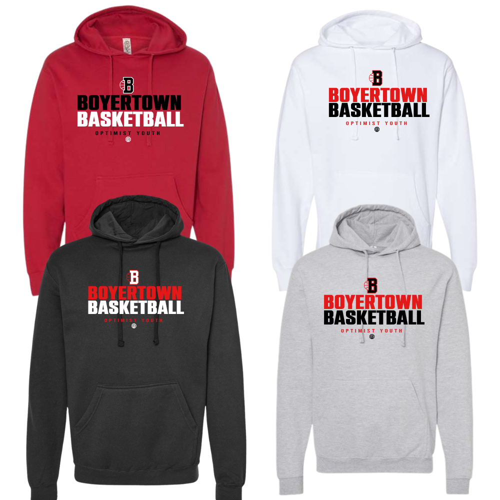 Boyertown Basketball Hoodie Courtside