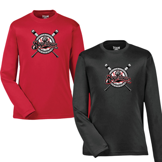 BMBL Official Youth LS Performance Tee