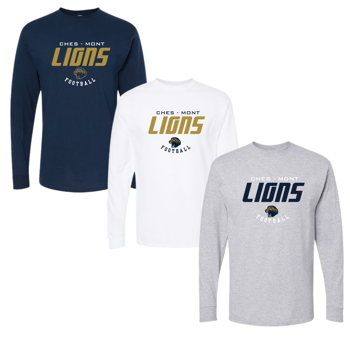 CMC Lions Unisex Long Sleeve Tee Sweep