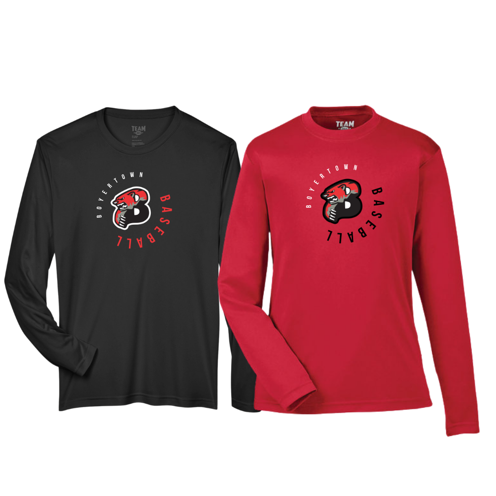Boyertown Travel Baseball LS Performance Tee Elevate