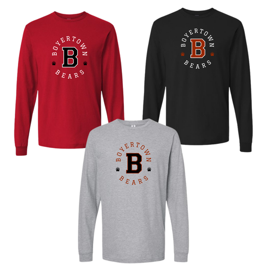 Washington Elementary Long Sleeve Cotton Tee B