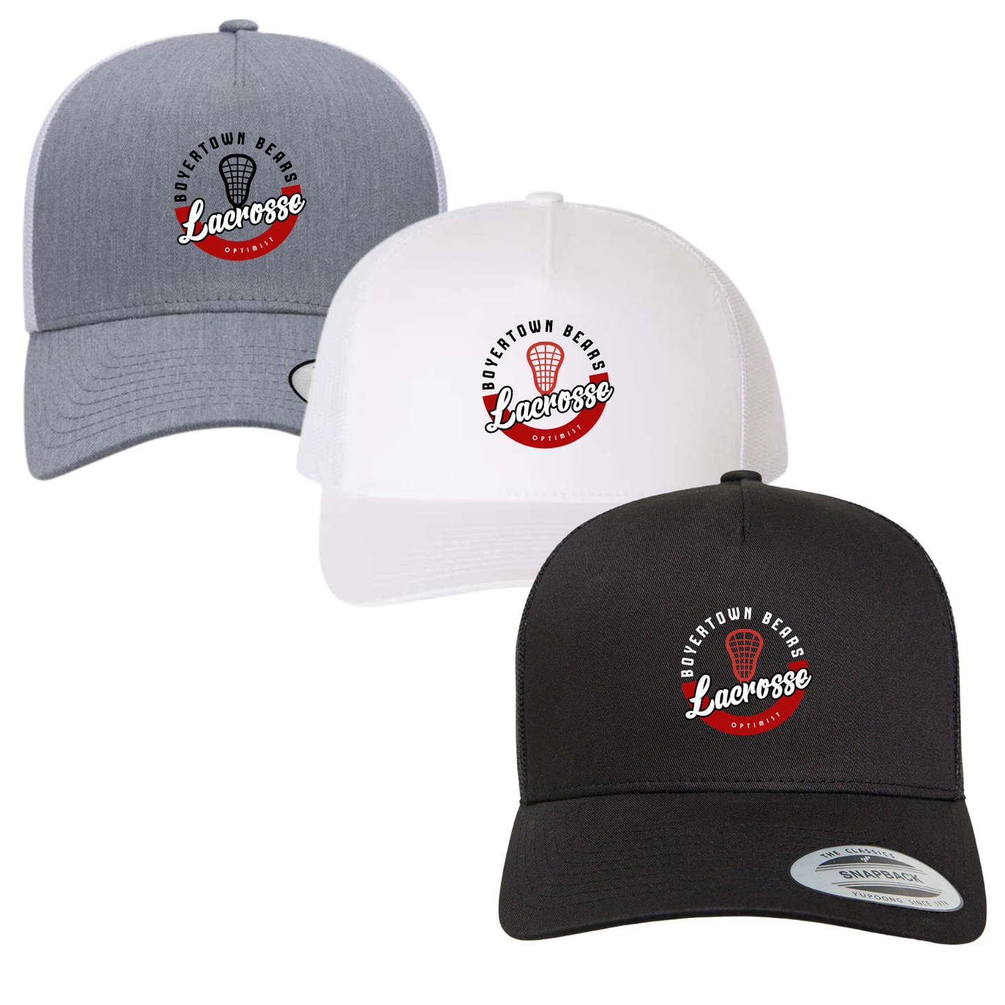 BOLT LAX Trucker Snapback Style Hat