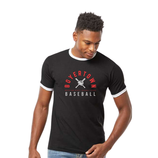 BMBL Adult Ringer Tee Classic Design