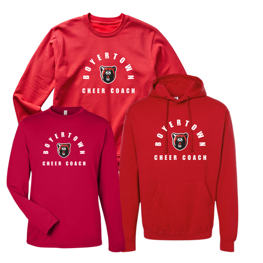 Bears Cheer Coach Merch ( 2 Colors )