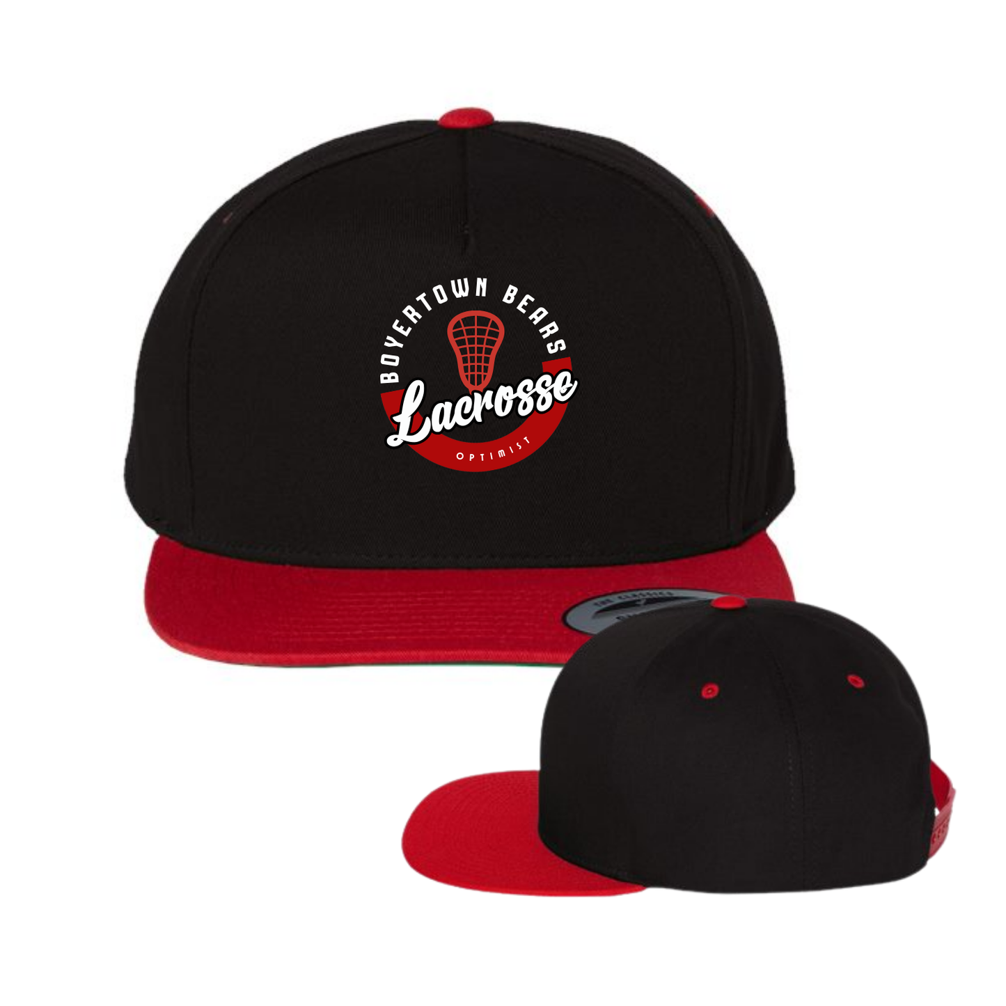 BOLT LAX Twill Cotton Snapback Hat