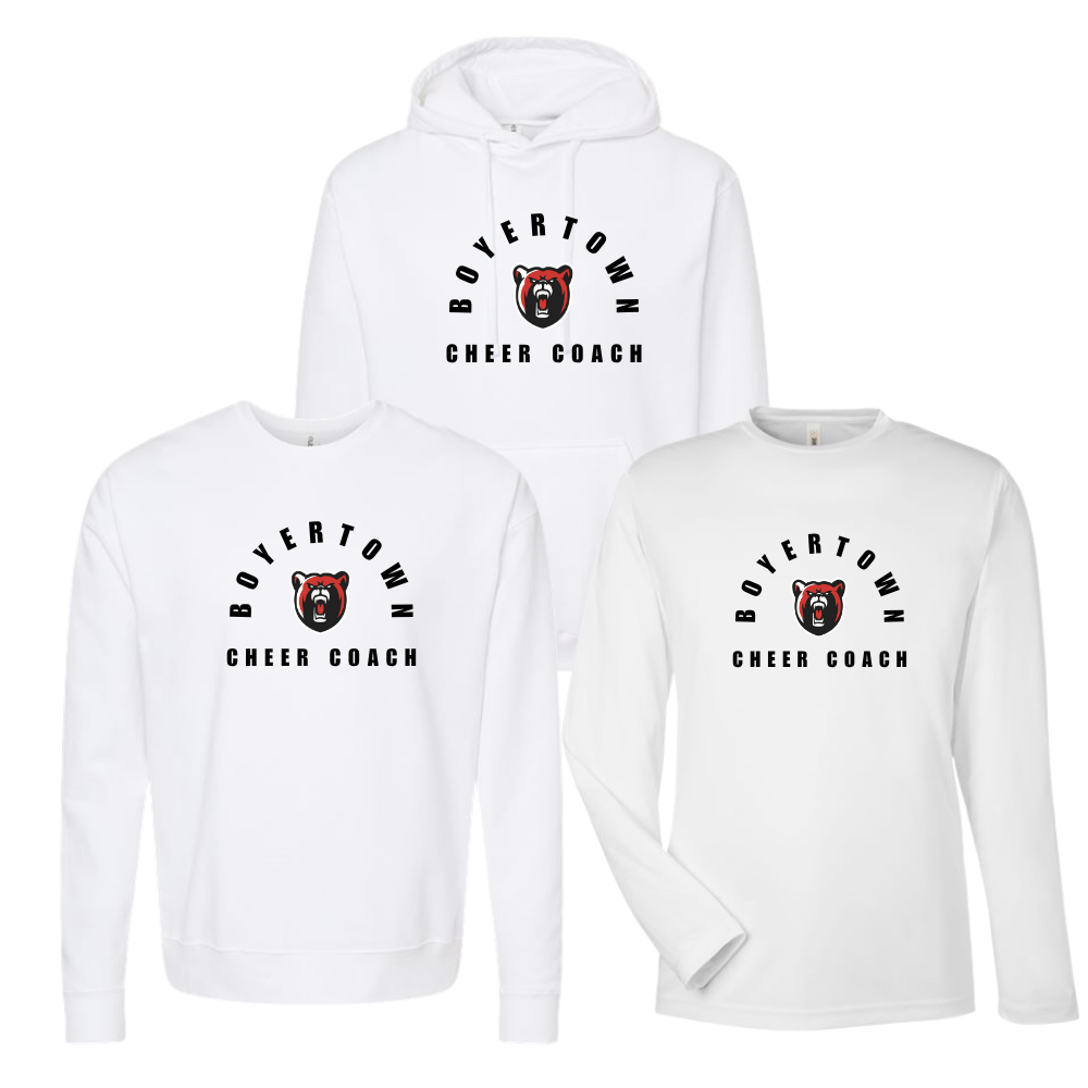 Bears Cheer Coach Merch ( 2 Colors )