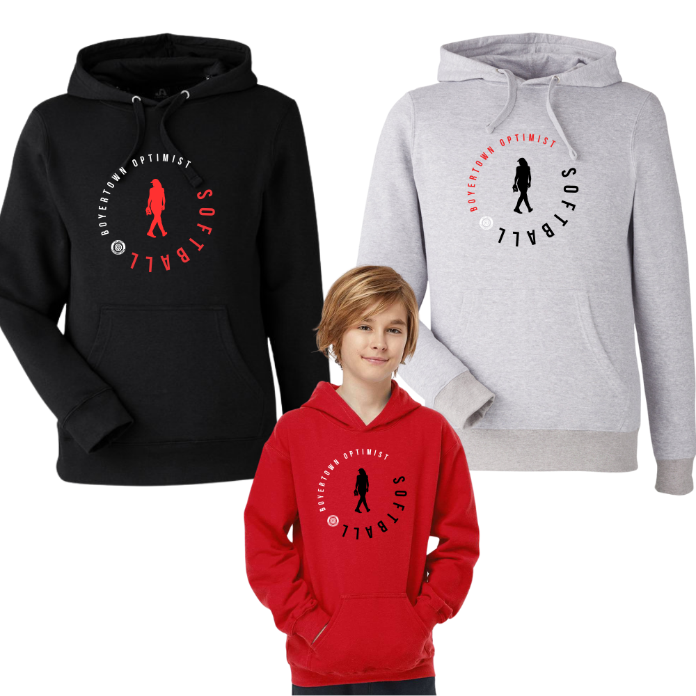 Boyertown Optimist Softball Adult & Youth Hoodie Rival