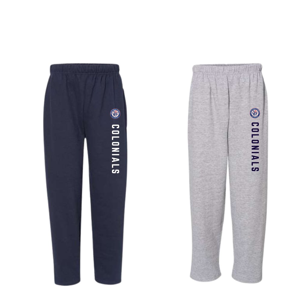 Colonials Open Bottom Sweat Pants