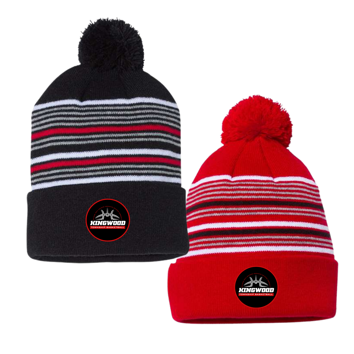 KW Township Basketball Beanie With Patch