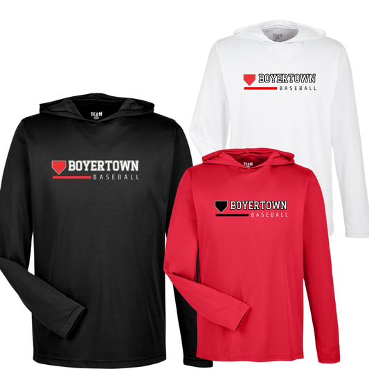 BMBL Slider LS Hooded Performance Tee