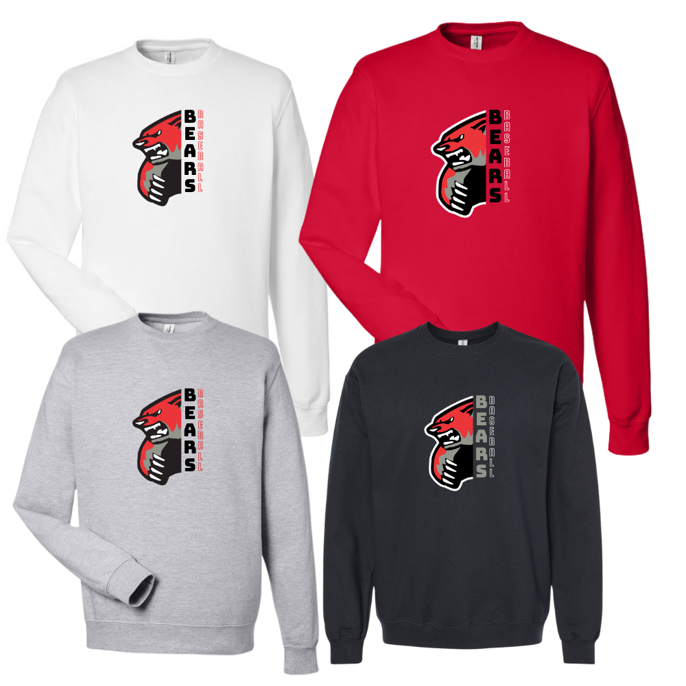 Boyertown Travel Baseball Crewneck Sweatshirt Attack