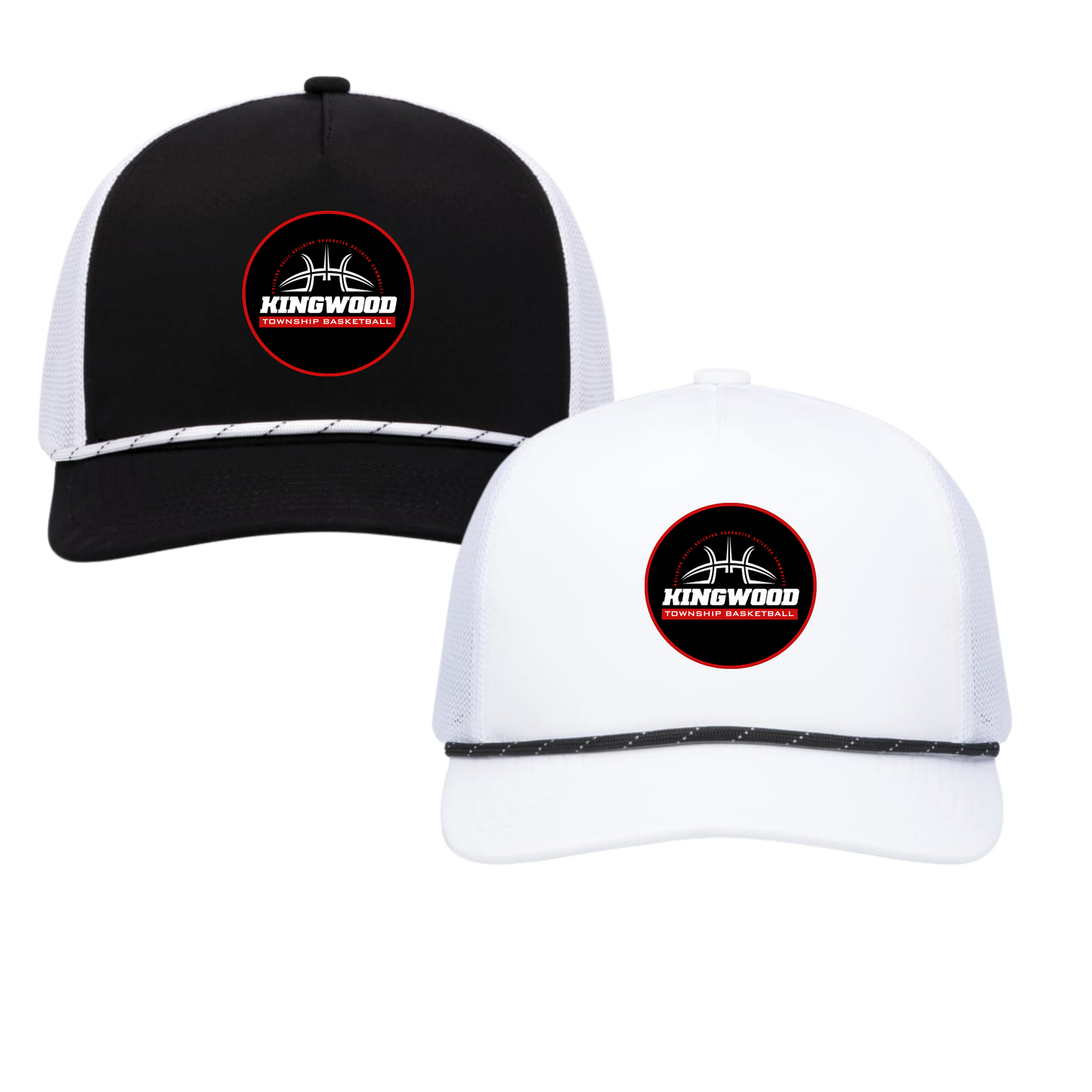 KW Township Basketball Rope Style Trucker Hat With Patch
