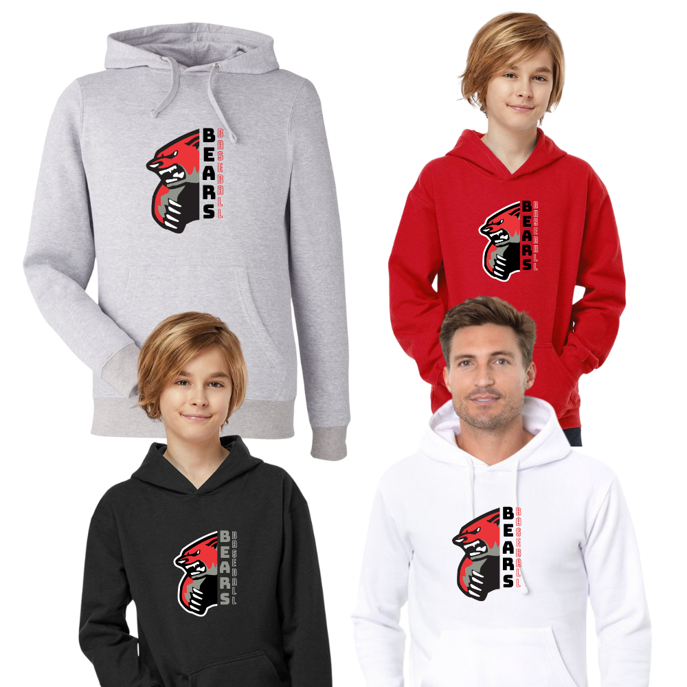 Boyertown Travel Baseball Unisex Hoodie Attack