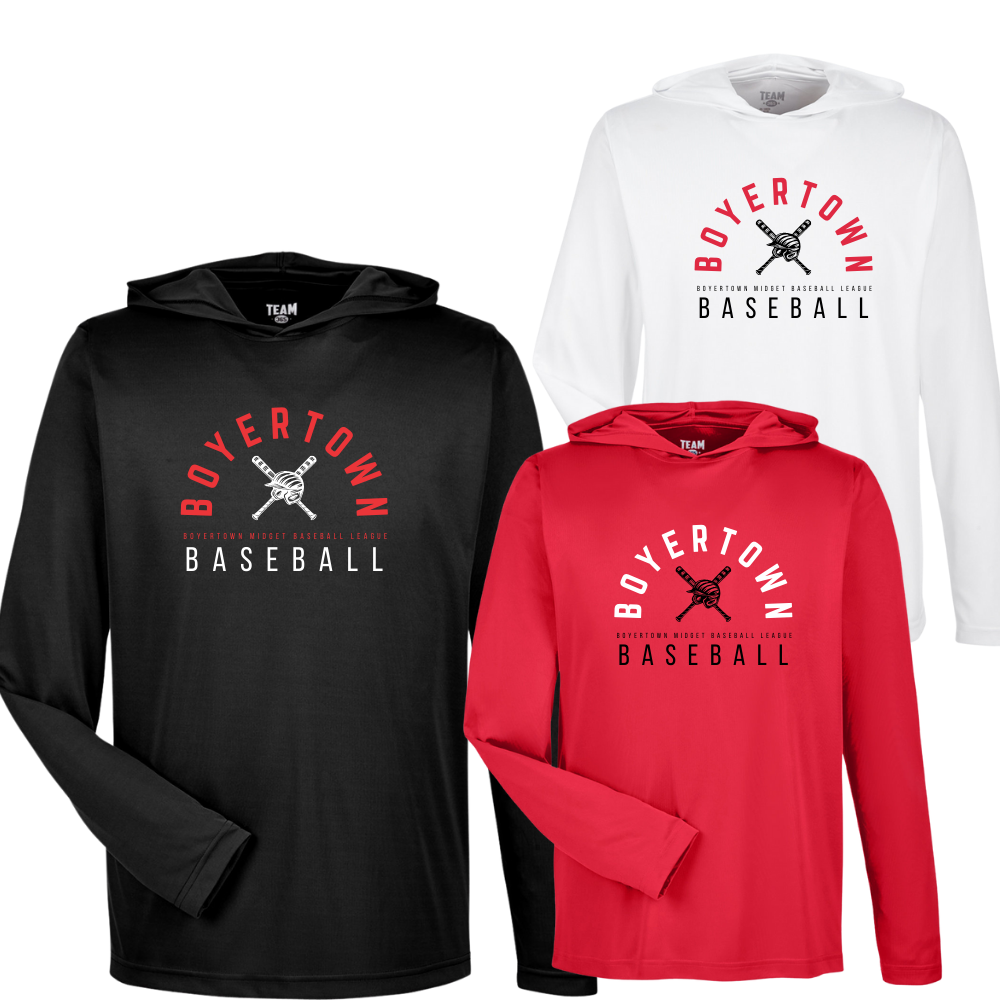 BMBL Classic LS Hooded Performance Tee