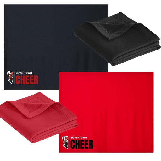 Bears Cheer Gidan Fleece Stadium Blanket