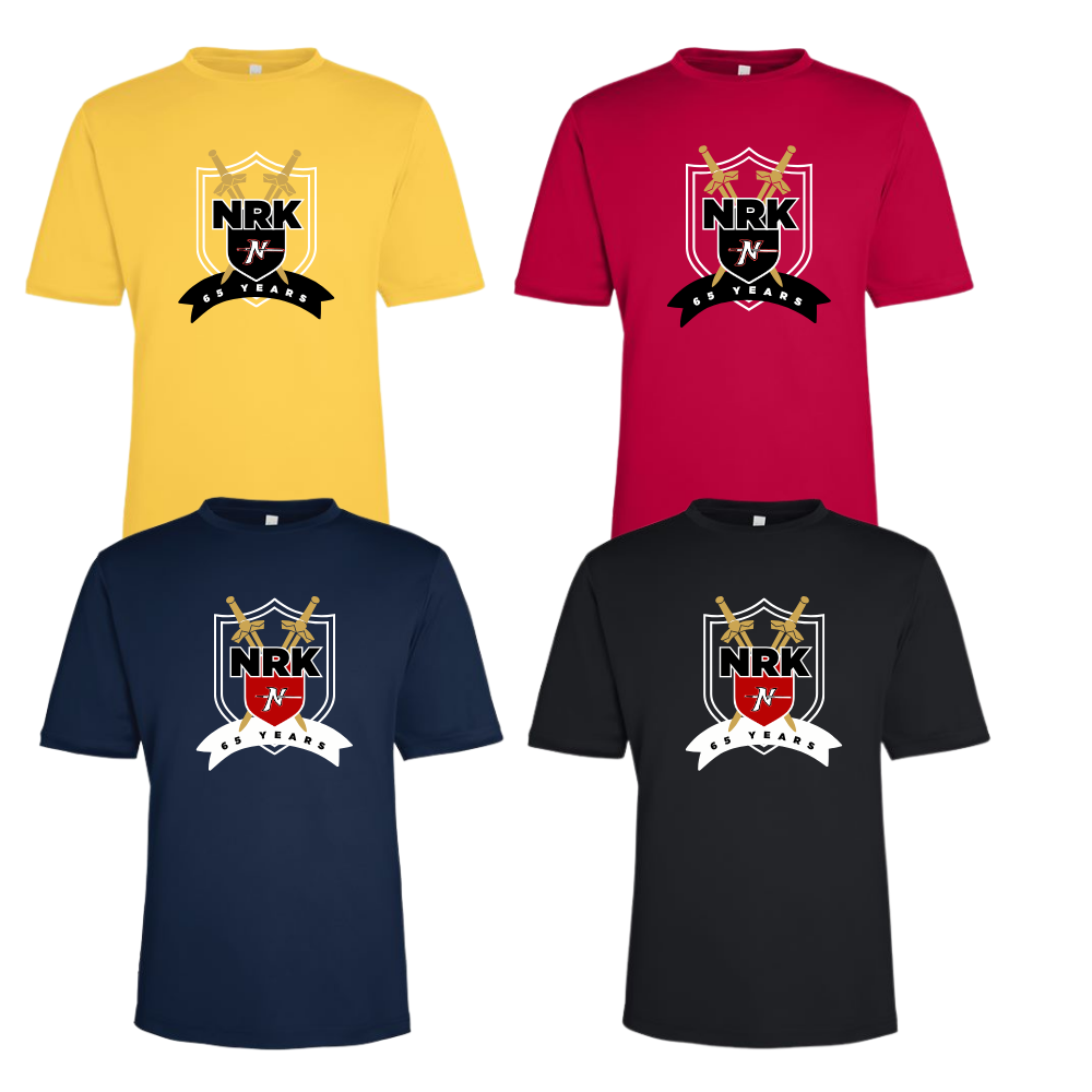 NRK Unisex Dri Fit Performance Tee 65