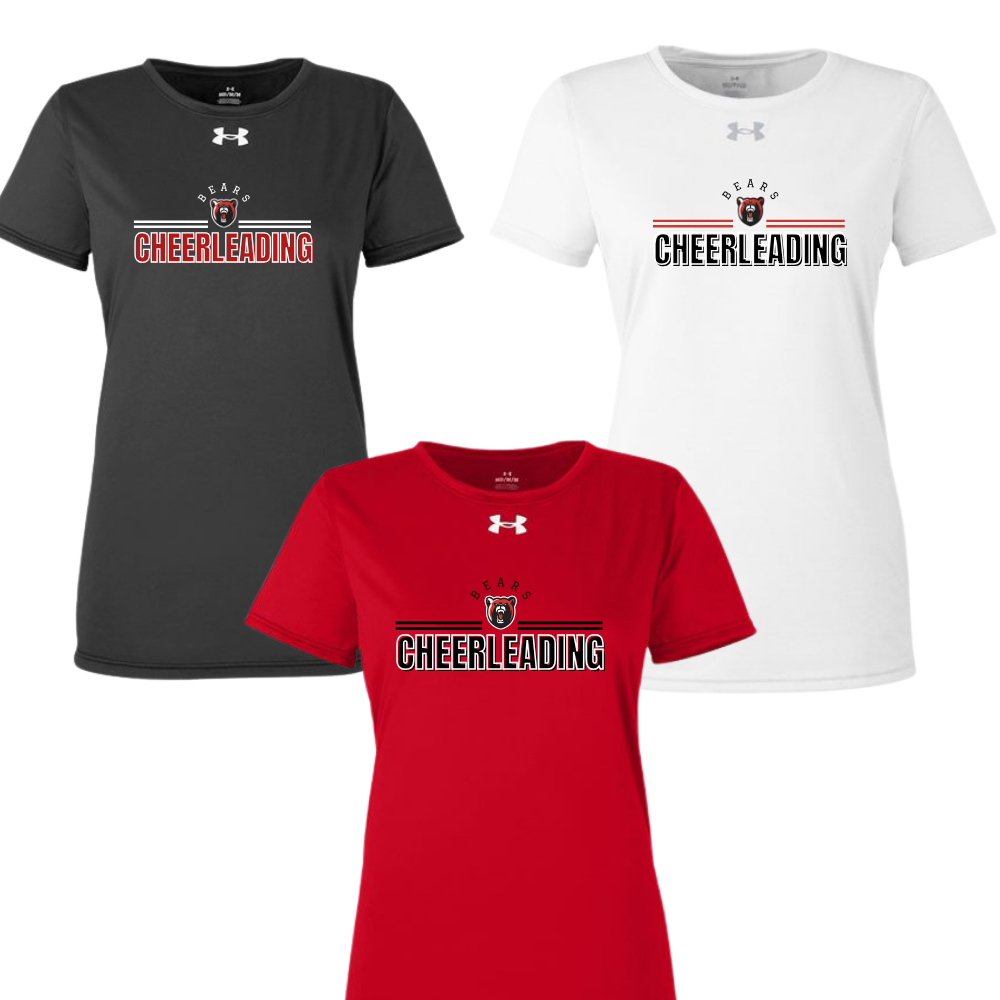 Bears Cheer Under Armor Team Tech Tee ( Multiple Designs )
