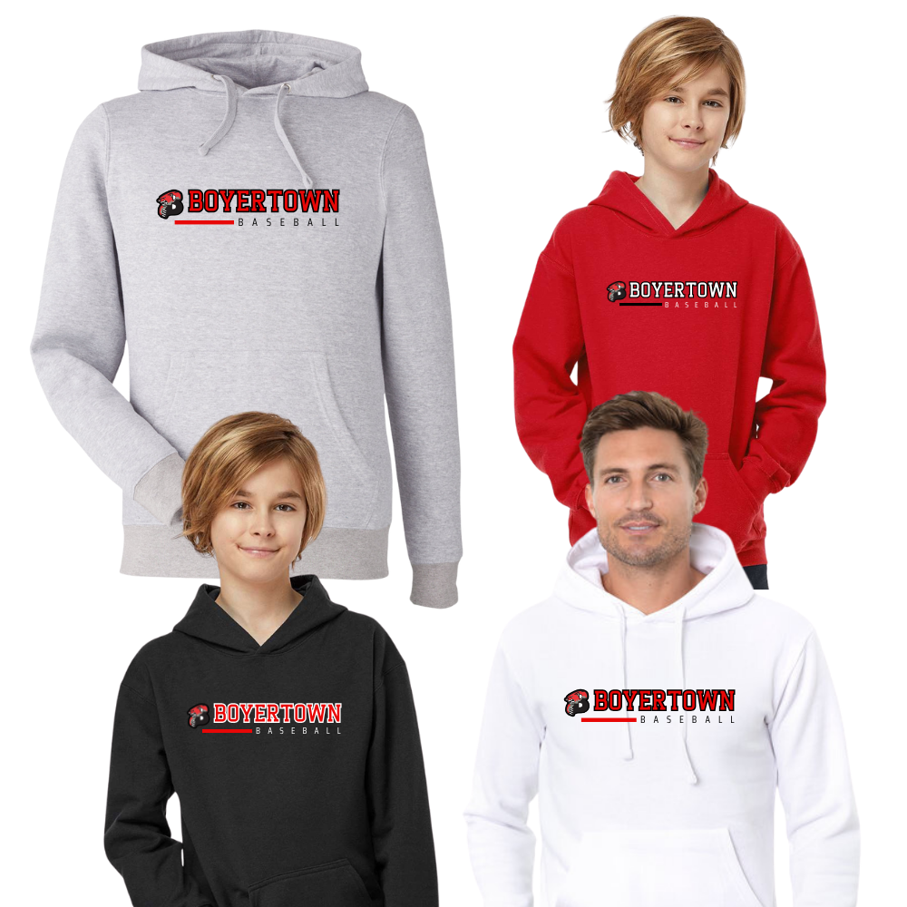 Boyertown Travel Baseball Unisex Hoodie Dugout