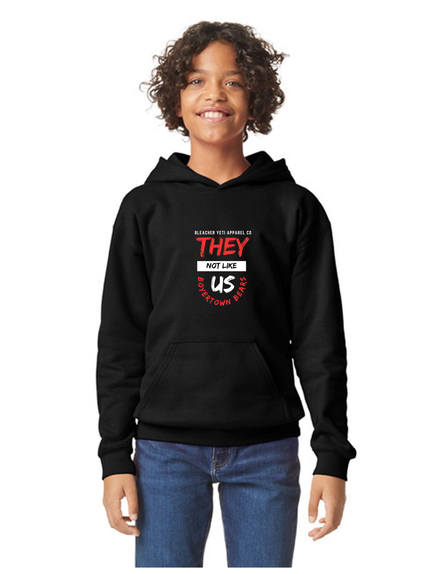 Not Like Us Youth Boyertown Hoodie