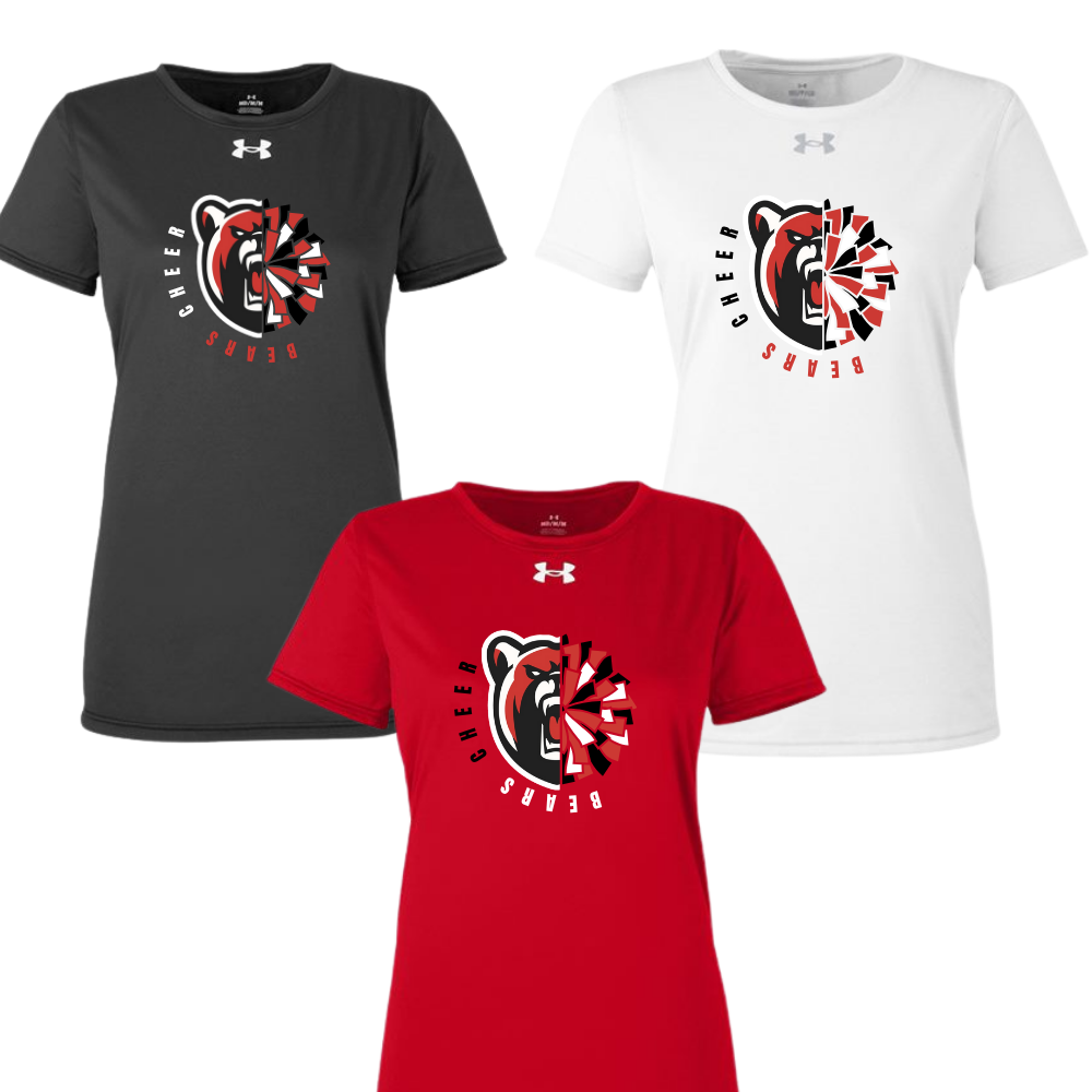 Bears Cheer Under Armor Team Tech Tee ( Multiple Designs )