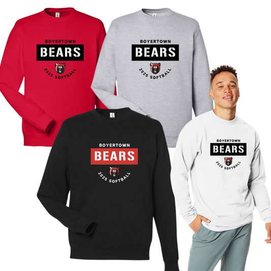 Bears Softball Unisex Crewneck Unite