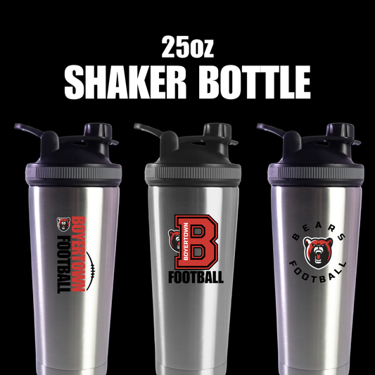 Bears Football 25OZ Shaker Bottle