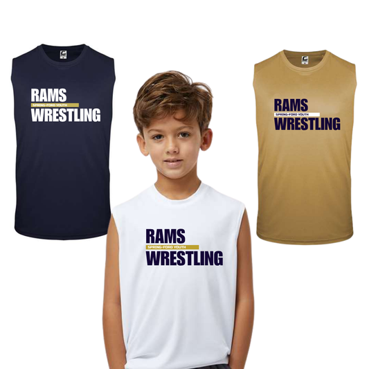 Spring-Ford Wrestling Icon Sleeveless Training Tee
