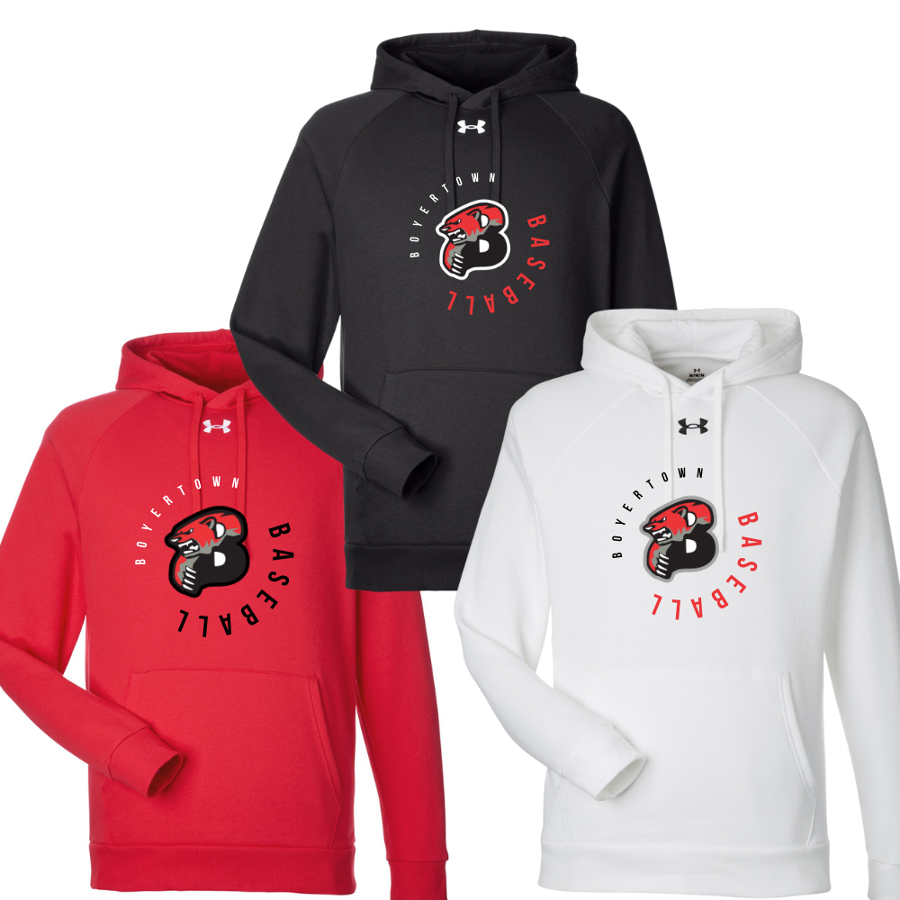 Boyertown Travel Baseball Under Armor Fleece Hoodie Elevate Adult