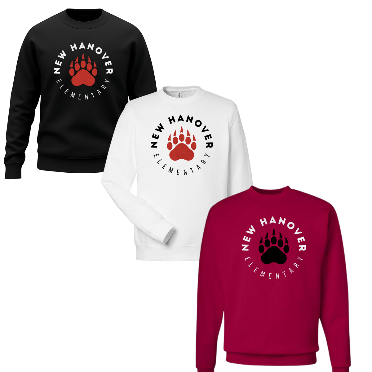 NHUF Crewneck Sweatshirt Big Paw