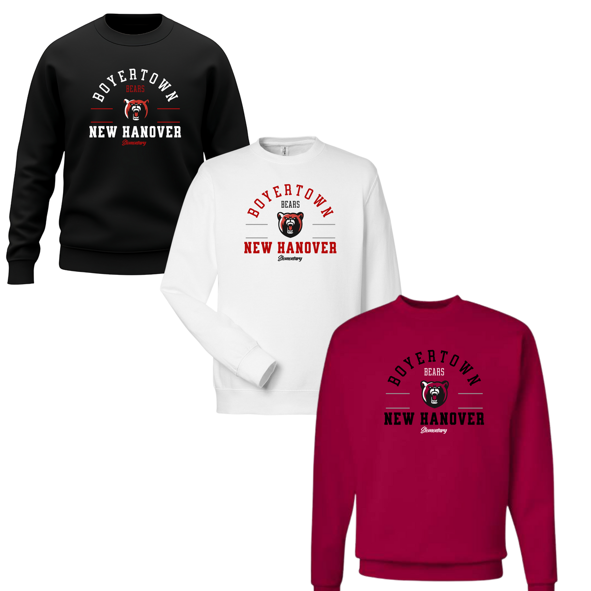 NHUF Crewneck Sweatshirt Iconic